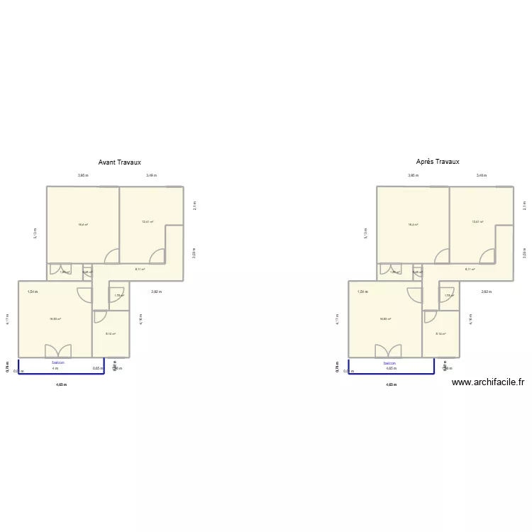 PLAN 3D 1ER &Eacute;TAGE. Plan de 14 pièces et 119 m²
