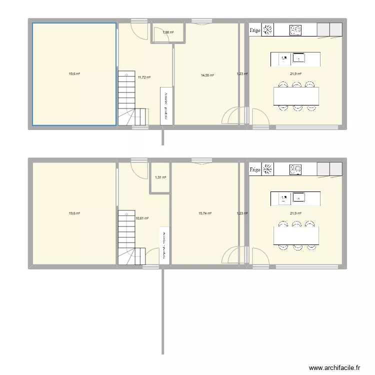 Lucien Reinette. Plan de 