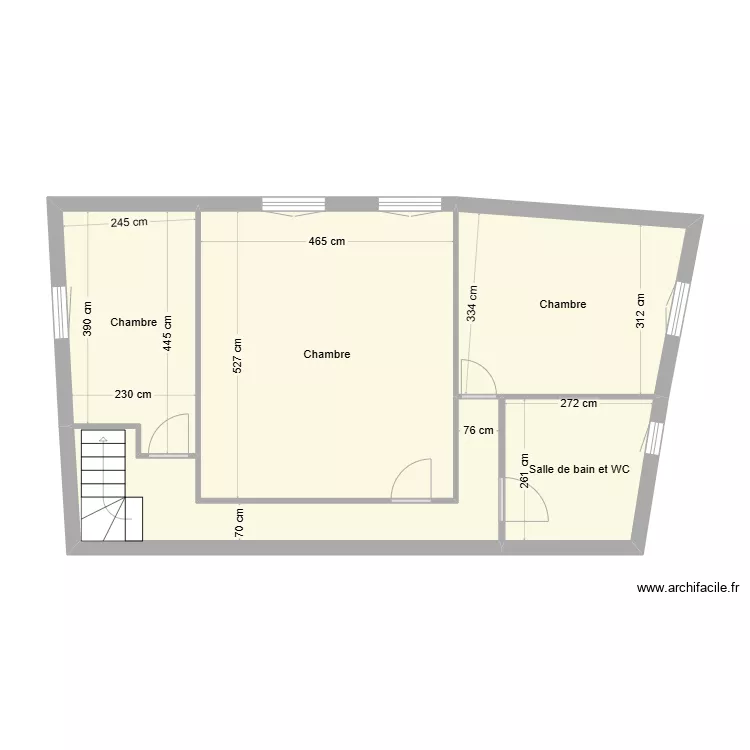 Maire Blac&eacute;. Plan de 