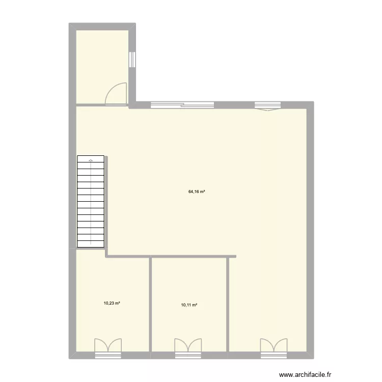 paulhan2. Plan de 3  et 85 m²