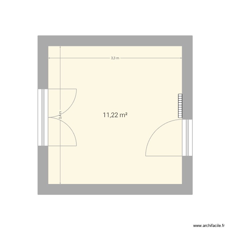 Cuisine. Plan de 0 pièce et 0 m2 Cuisine. Plan de 0 pièce et 0 m2