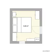 chambre cabane