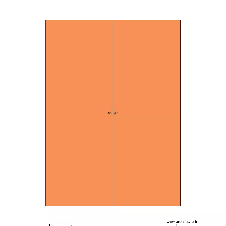 Garage 21 x 30. Plan de 