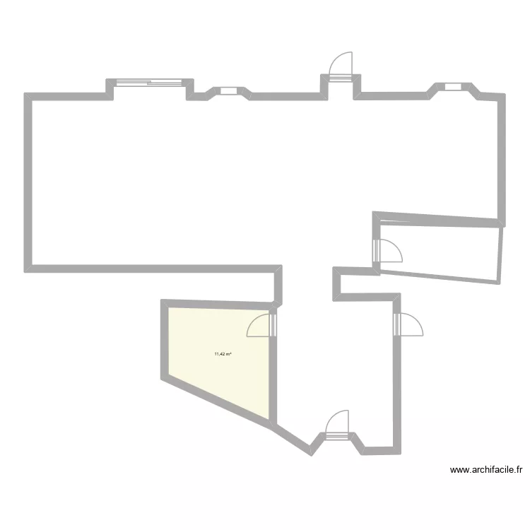 plan plancher chauffant. Plan de 1 et 11 m² plan plancher chauffant. Plan de 1 et 11 m²