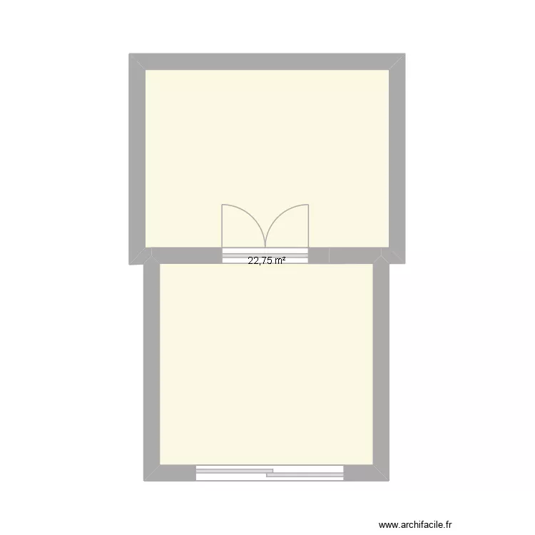 grace. Plan de 1 Pièce et 23 m² grace. Plan de 1 Pièce et 23 m²