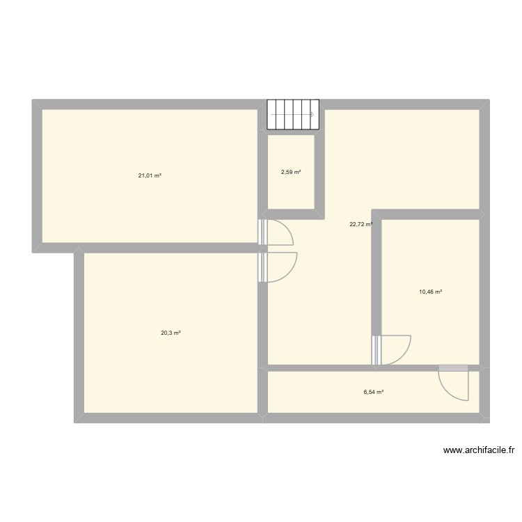 RDC BRUNO. Plan de 0 pièce et 0 m2