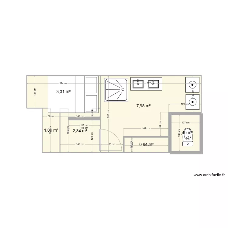 Saint Coulomb espace eau. Plan de 
