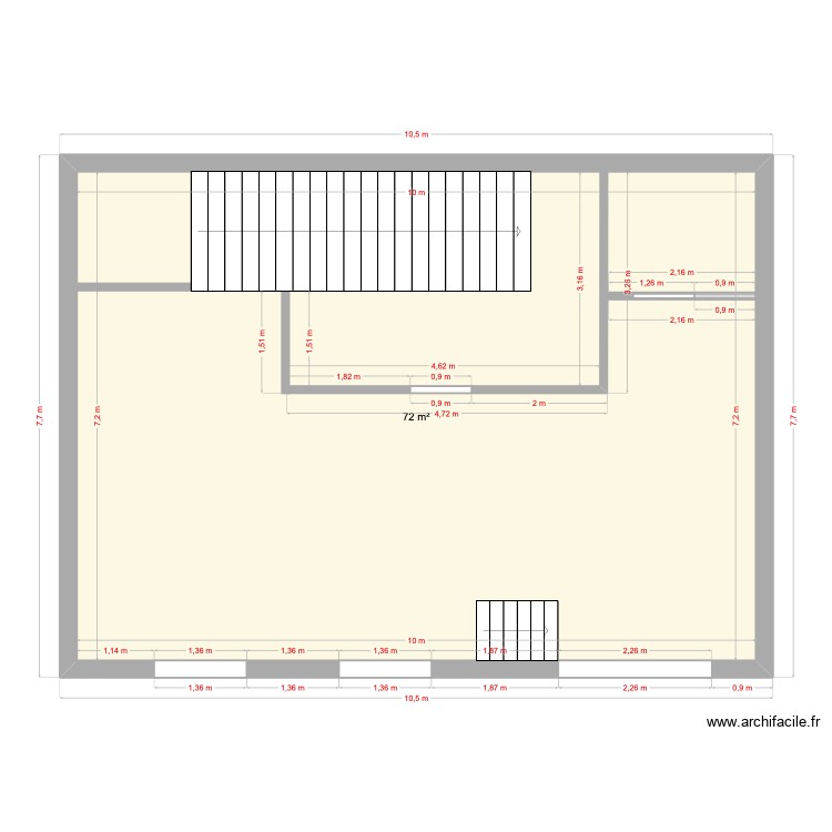 local. Plan de 0 pièce et 0 m2 local. Plan de 0 pièce et 0 m2