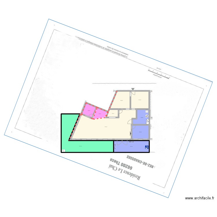 PROJET LIBELLULES. Plan de 10 pièces et 220 m2