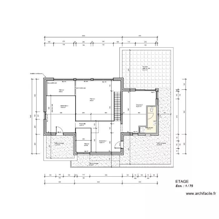 marc becker etage. Plan de 1 et 5 m² marc becker etage. Plan de 1 et 5 m²