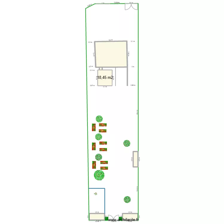 plan de ciel. Plan de 6 et 101 m² plan de ciel. Plan de 6 et 101 m²