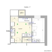 Cuisine-Cellier-Balcon-Débaras - 1°