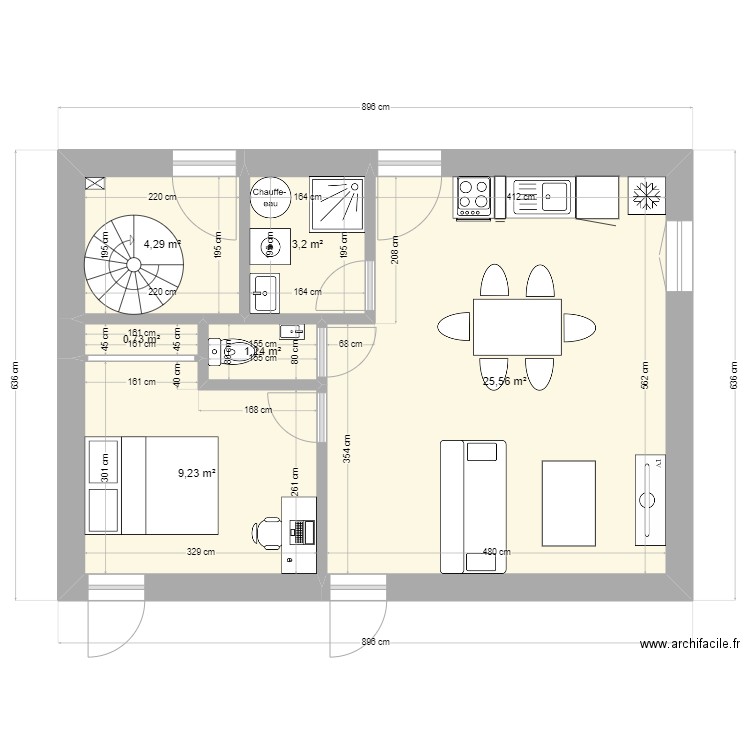 Maison Locative essais. Plan de 0 pièce et 0 m2