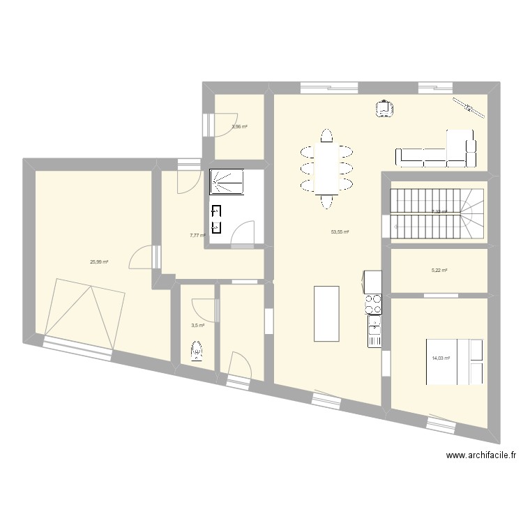 MAISON COYVILLER. Plan de 0 pièce et 0 m2