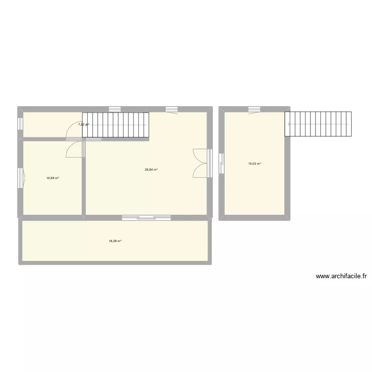 Brouillon Vallis. Plan de 