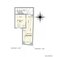 PLAN 2D ETAGE 02 NIMES STUDIO