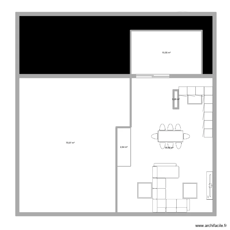 Merchtem 46 salon en haut. Plan de 15 et 377 m² Merchtem 46 salon en haut. Plan de 15 et 377 m²