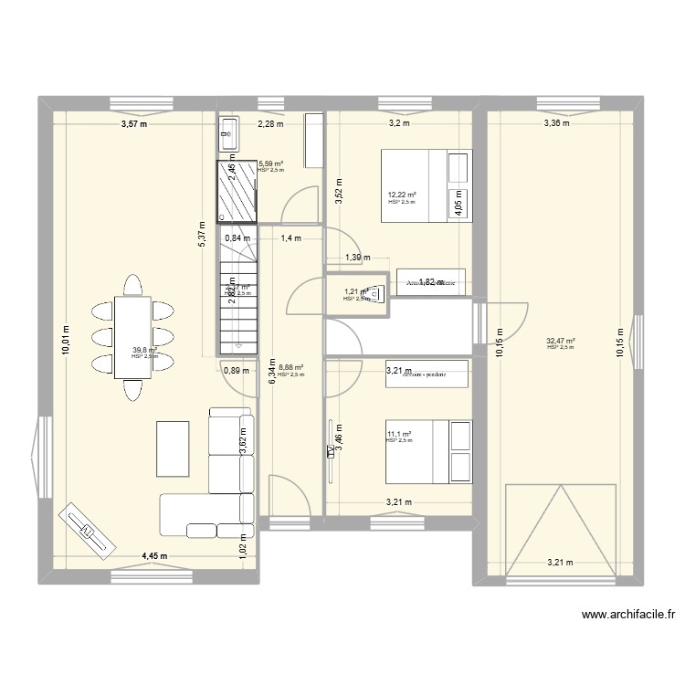 VICHY apres renovation. Plan de 0 pièce et 0 m2 VICHY apres renovation. Plan de 0 pièce et 0 m2