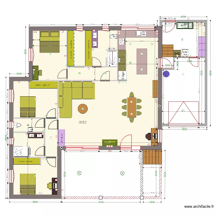 font de clarette interieur 3. Plan de 