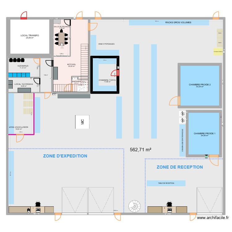 BUCHELAY RDC. Plan de 0 pièce et 0 m2