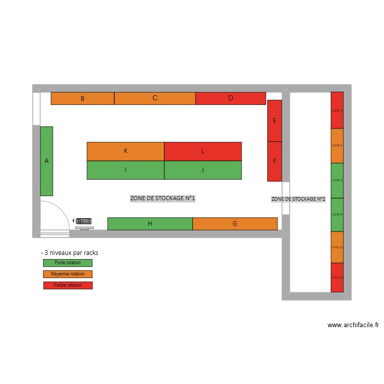 sous sol TS. Plan de 0 pièce et 0 m2