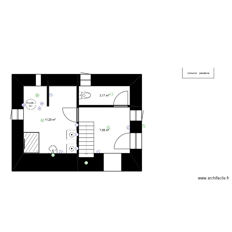 escalier 3. Plan de 0 pièce et 0 m2