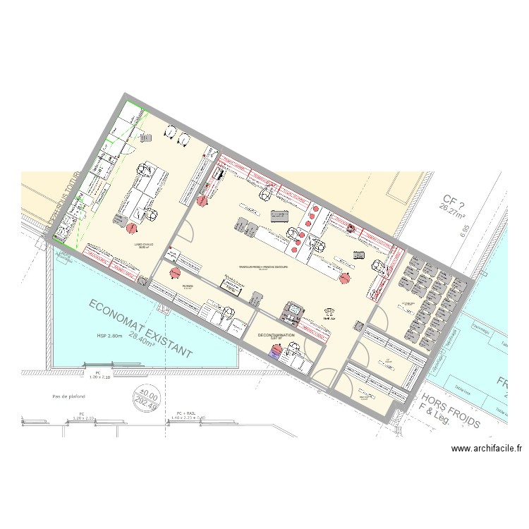 LA RAVOIRE V7. Plan de 7 pièces et 132 m2