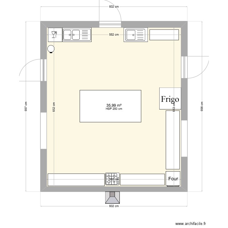 Mas de l'Antidot. Plan de 0 pièce et 0 m2
