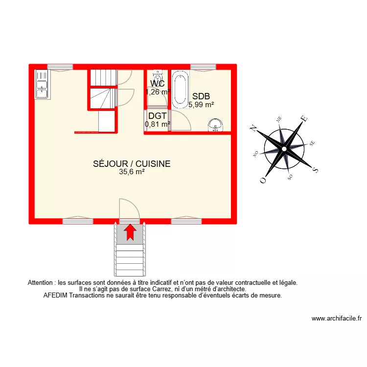 BI 35107 -. Plan de 19  et 192 m²