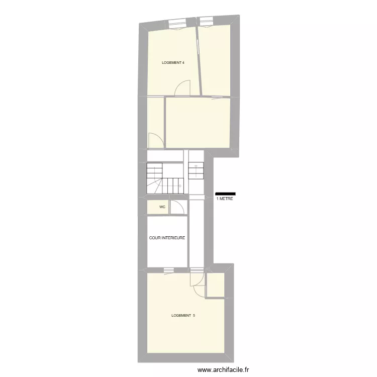 POTIERS 5 R+2. Plan de POTIERS 5 R+2. Plan de