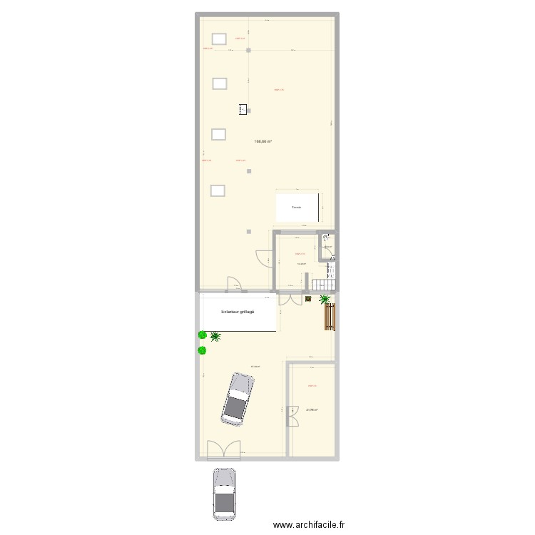 GC_SE 2. Plan de 5 pièces et 292 m2