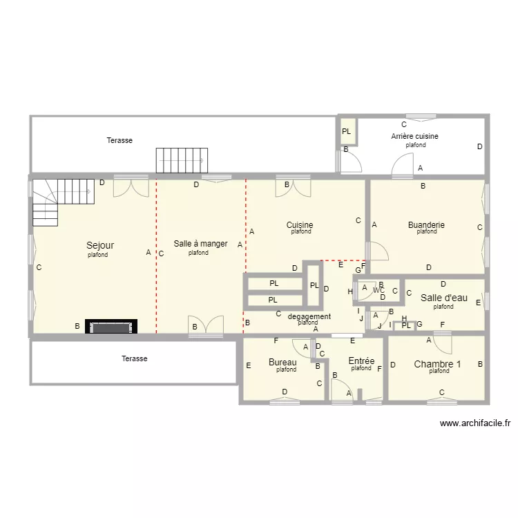 rdc californie. Plan de 