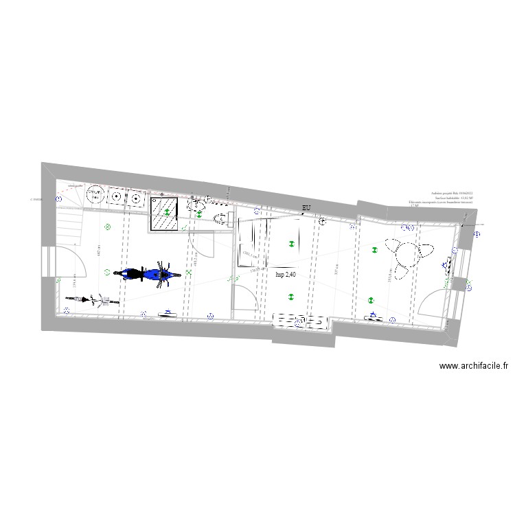 Aubière projeté3 01062022 RDC. Plan de 0 pièce et 0 m2