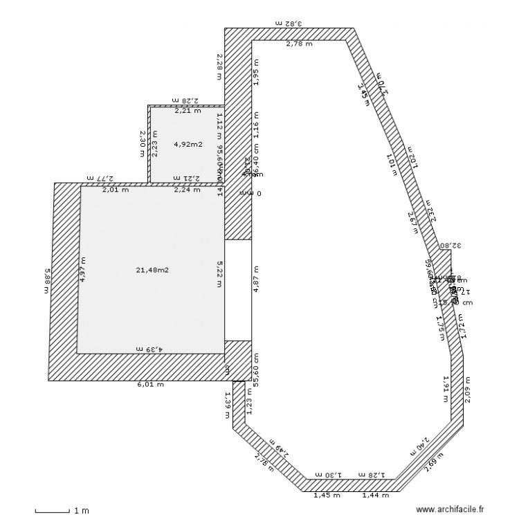 apparte 4. Plan de 0 pièce et 0 m2