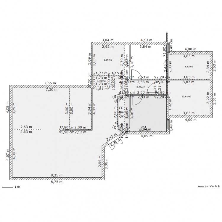 sarah maison. Plan de 0 pièce et 0 m2