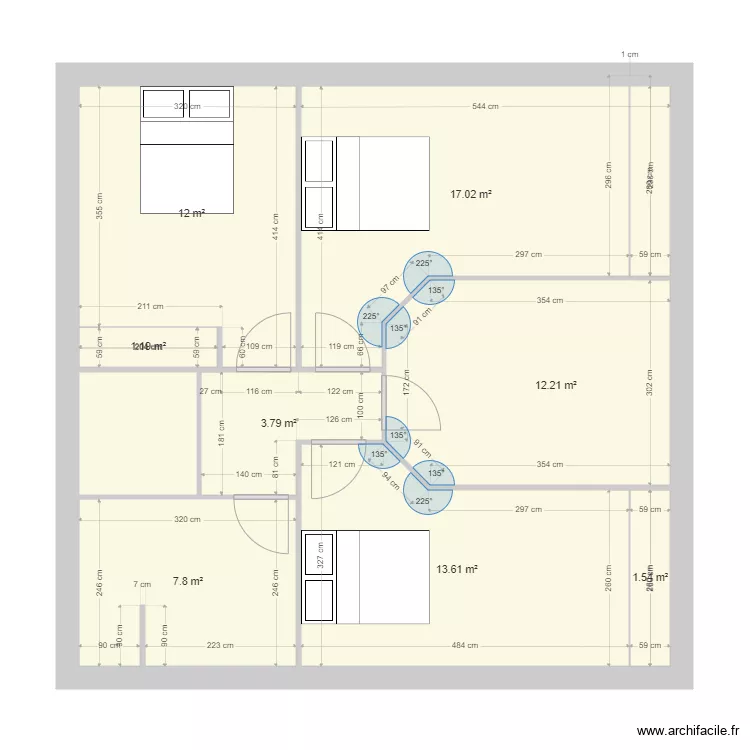test Etage. Plan de 