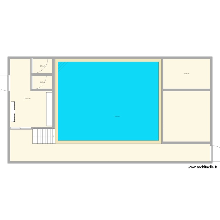 plan definitif piscine 1. Plan de 0 pièce et 0 m2
