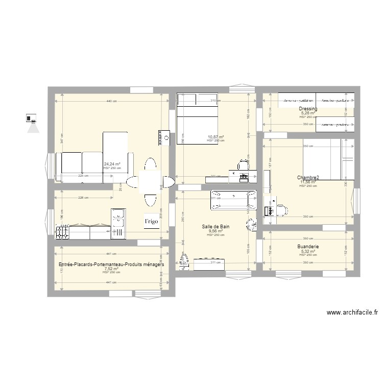 Maison RauxB2. Plan de 0 pièce et 0 m2