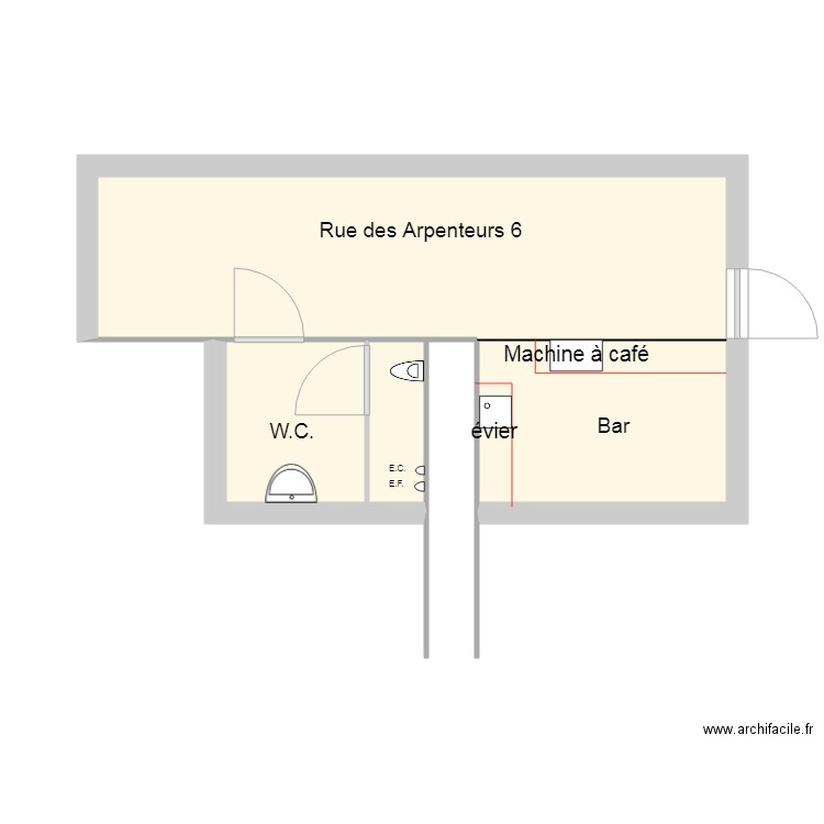 DE4802  ARPENTEURS 6. Plan de 0 pièce et 0 m2