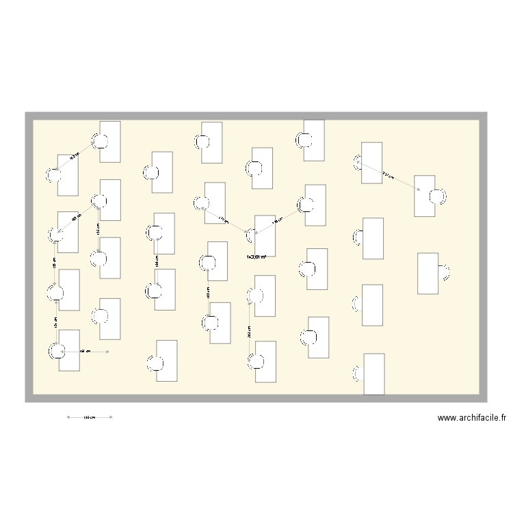 409  30  personnes 1m50. Plan de 0 pièce et 0 m2
