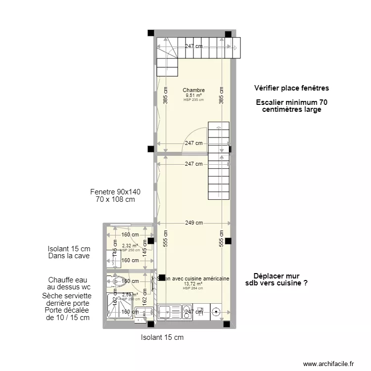 Aguado Maisonnette. Plan de 