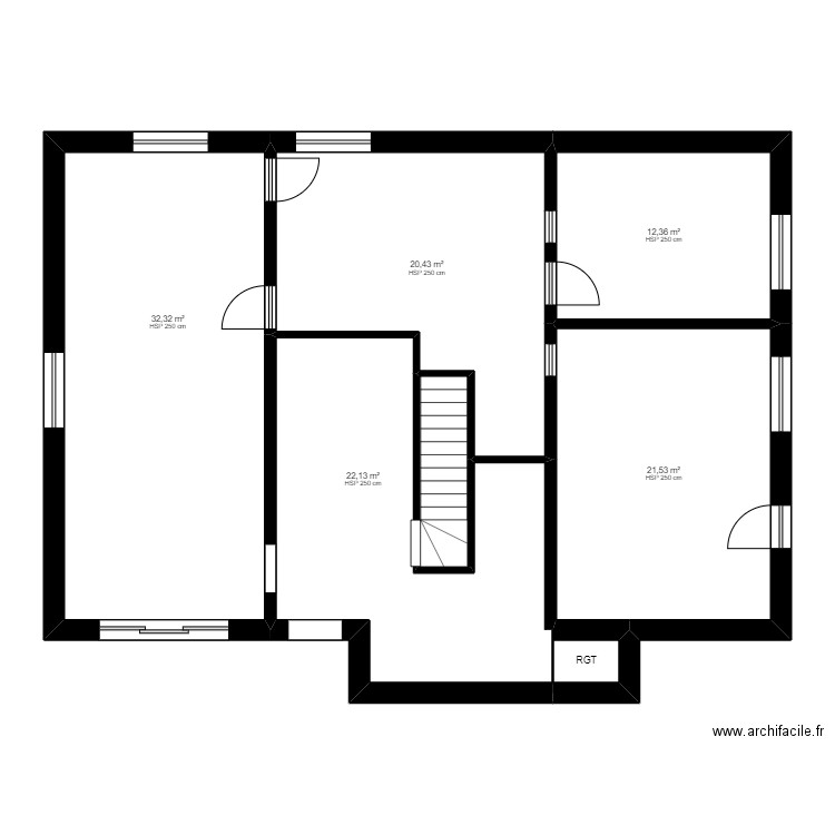 77 Meaux Sous Sol Existant Jordan. Plan de 0 pièce et 0 m2