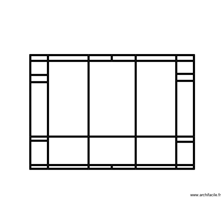Anatole biblioth&egrave;que 2. Plan de 