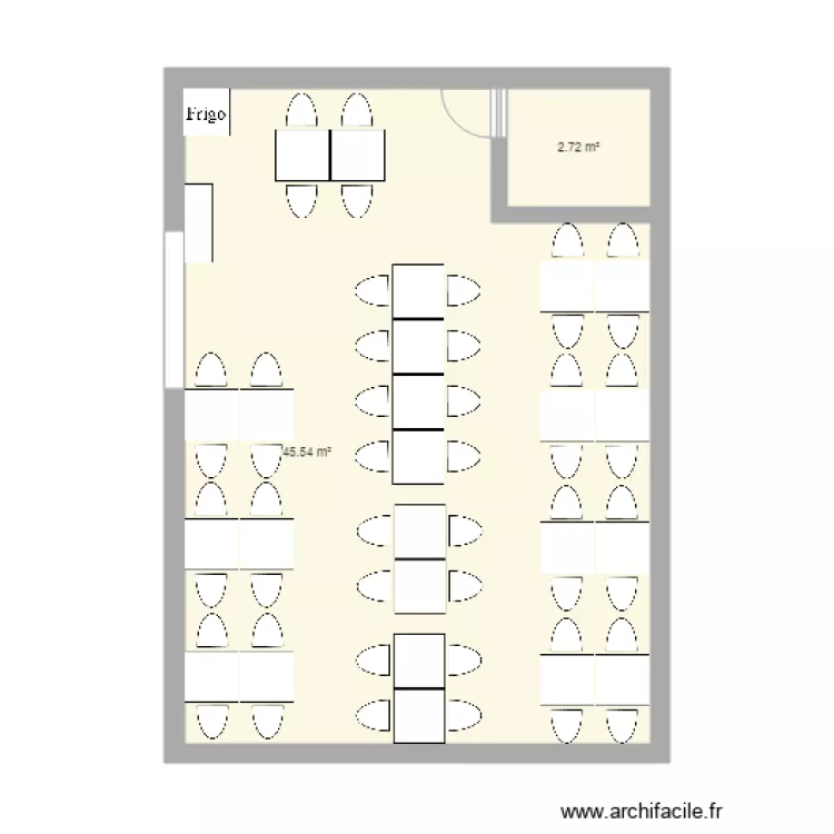 salle de resto 3. Plan de 