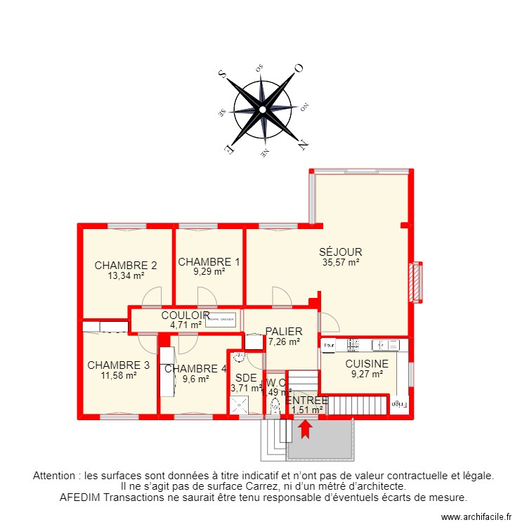 BI 14073 -. Plan de 30 pièces et 339 m2