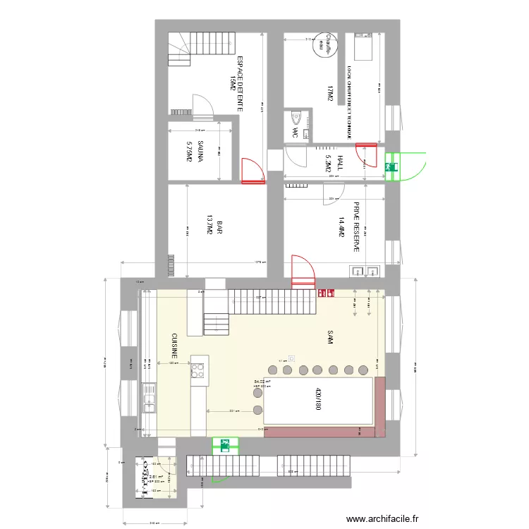 POUMAY CAVE 5. Plan de 
