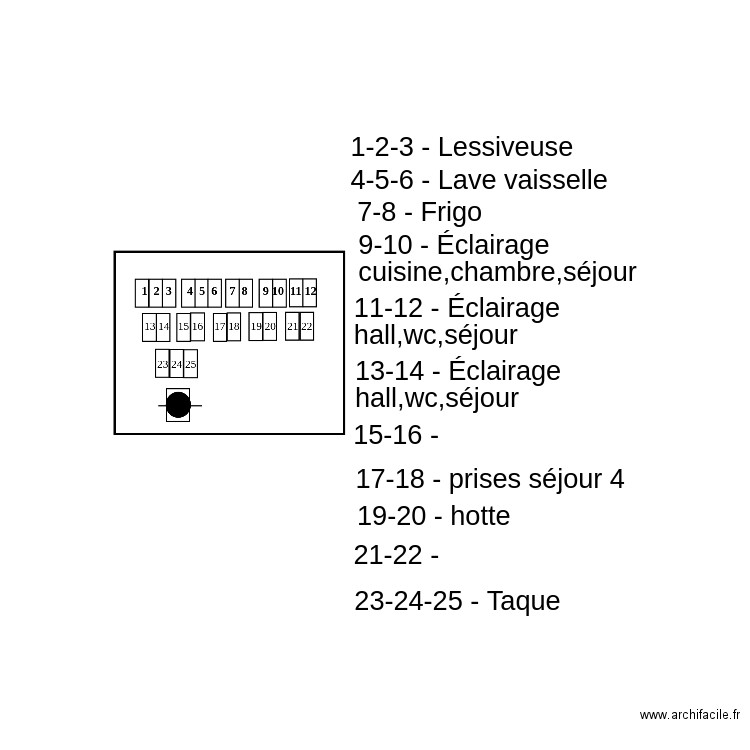 isabelle . Plan de 0 pièce et 0 m2