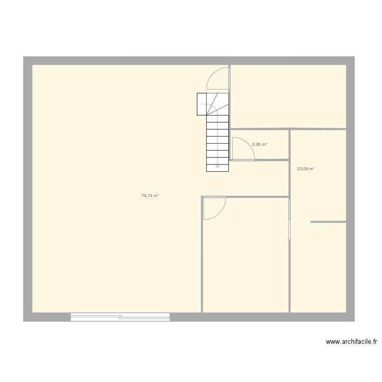 RDC. Plan de 0 pièce et 0 m2