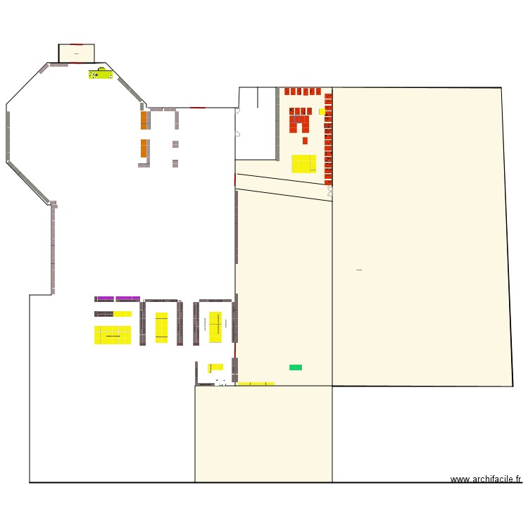 DELBARD DE JAUX. Plan de 0 pièce et 0 m2