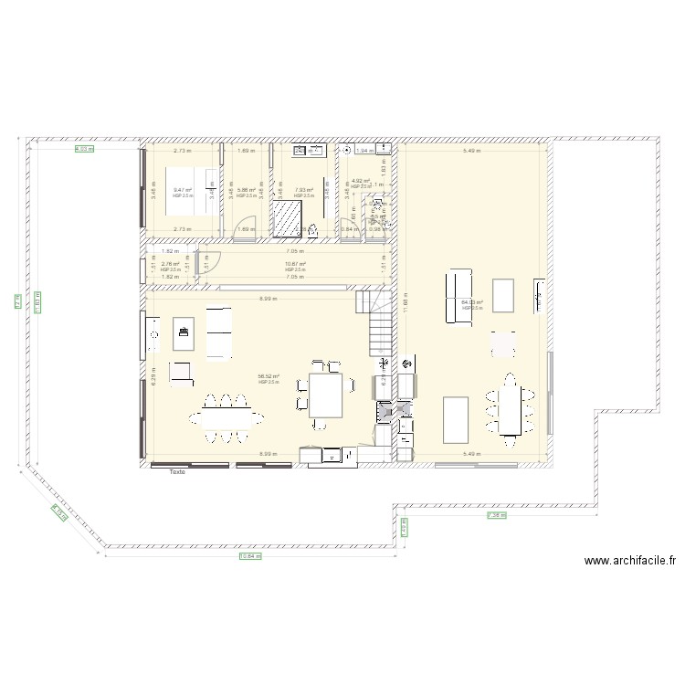 projet 4. Plan de 0 pièce et 0 m2